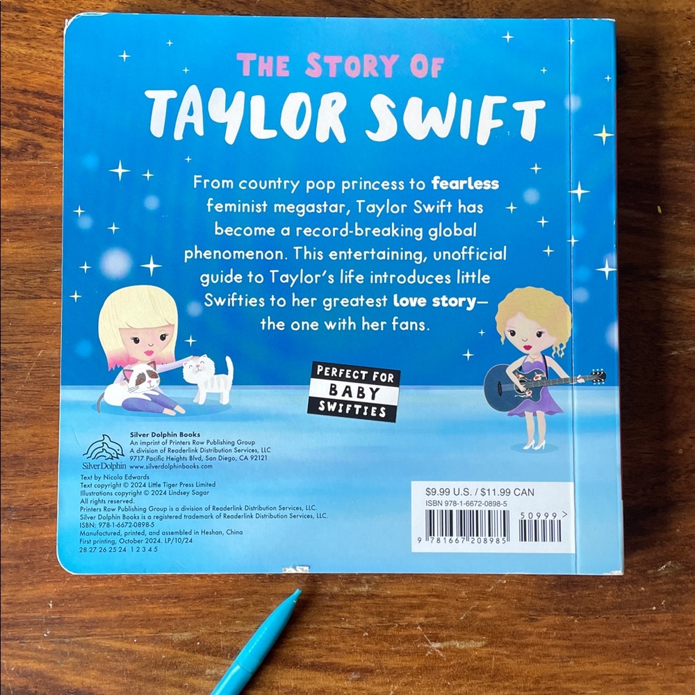 3 Taylor Swift : 2 Official Composition Notebooks + 1 Board Book (Set of 3) - Picture 12 of 14